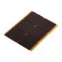FILTFØTTER SUKI SELVKLEBENDE BRUN 32X32MM 8-PAKNING