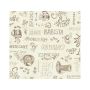 VOKSDUK D-C-FIX MANHATTAN RISTRETTO 1,3X1,6M CREME 