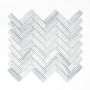 MOSAIKK HERRINGBONE STONE GREY 31,8X27,1CM 