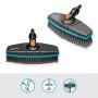 VASKEBØRSTE GARDENA  CLEANSYSTEM MYK M