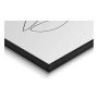 MALERI & DEKORBILDE REINDERS SLIM RAMME SVART LEPPER I LINJE 20X30CM