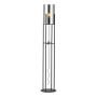 GULVLAMPE EGLO  GLASTONBURY 1X60W E27  SVART/SOT