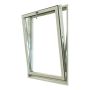 VINDU SOLID ELEMENTS TOPPSVING 3-GLASS 10X12 HVITMALT