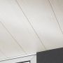 VEGG- OG TAKPANEL LOGOCLIC HVIT 1300X154X10MM 8STK/PK 1,33 M