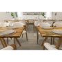 BENKEPLATE INTERBUILD TEAK 1 SIDE UKANTET 2200X635X30MM