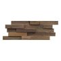 VEGGPANEL CHARRED TEAK INDO 500X200MM 1.00M²