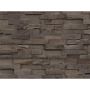 VEGGPANEL SLIMWOOD HEVEA CHARRED 560X200MM 1.01M²