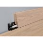 GULVLIST MYSTYLE SPINDRIFT EIK MDF 2600X18X58MM