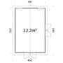 HAGESTUE PALMAKO ISABELLA 22,2M²