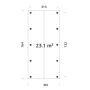 CARPORT PALMAKO ROBERT 23,1M²