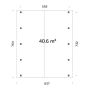 CARPORT PALMAKO ROBERT 40,6M²