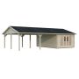 HAGESTUE PALMAKO IRENE MED CARPORT 19,0+33,2M²