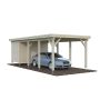 CARPORT PALMAKO KARL 23,1M² MED BOD