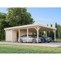 CARPORT PALMAKO KARL 40,6M² MED BOD