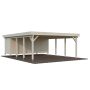 CARPORT PALMAKO KARL 40,6M² MED BOD