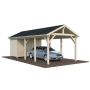 CARPORT PALMAKO ROBERT 23,1M² MED BOD