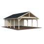 CARPORT PALMAKO ROBERT 40,6M² MED BOD