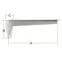 L-PROFIL VORMANN KONSOLL 480MM GALVANISERT
