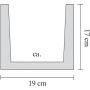 LYS BJELKE 19X17CM 3M