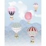 FOTOTAPET KOMAR GLADE LUFTBALLONGER 200X250 CM                       
