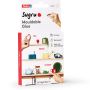 FORMBART LIM TESA SUGRU HVIT 3-PK