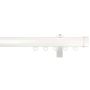 SKINNE KIRSCH FLEXI- SETT HVIT 225 CM