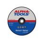 KAPPESKIVE ALPHA TOOLS POWER PACK METALL 230XX22,23X2.5MM T4