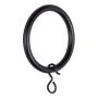 GARDINRING KIRSCH Ø28MM SVART