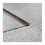 OVERGANGSPROFIL LOGOCLIC 100X3CM PLAST BRUN