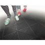 PLASTFLIS BERGO UNIQUE GRAFITTGRÅ SYSTEM 2 1M²