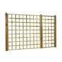 LEVEGG NORDIC FENCE SERENE TRYKKIMPREGNERT 83X180CM