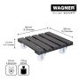 POTTETRALLE WAGNER WPC ANTRASITT 38CM