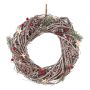 DØRKRANS GRENER OG PYNT 36CM