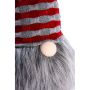 NISSE MED STRIPETE LUE 56CM