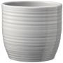 BLOMSTERPOTTE SOENDGEN BERGAMO PURE 19 CM GLANS GRÅ