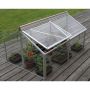 MINIDRIVHUS VITAVIA GAIA JUMBO GLASS/ALU 120X80CM