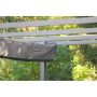 BESKYTTELSESDUK JABO TIL PERGOLA TAK 3X3/4M GRÅ 
