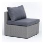 LOUNGESETT SUNFUN ÖREGRUND STOR GRÅ