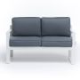 LOUNGESOFA SUNFUN SALTÖ 2-SETER HVIT