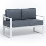 LOUNGESOFA SUNFUN SALTÖ 2-SETER HVIT