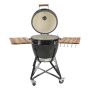 KULLGRILL KAMADO SUMO MIDI 21" Ø55CM SVART