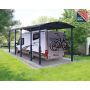 CARPORT CANOPIA ALPINE 39M² BRONSE/GRÅ