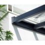 BALKONGTAK CANOPIA STOCKHOLM 3,4X8,1M MØRKEGRÅ
