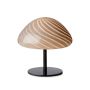 BORDLAMPE HALO DESIGN MINI MUSH GLASSHODE SVART