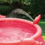 BARNEBASSENG SUMMER WAVES FLAMINGO Ø183CM ROSA