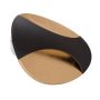 VEGGLAMPE GLOBO ALEXANDRA SVART 210X150MM