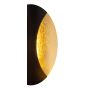 VEGGLAMPE GLOBO ALEXANDRA SVART 210X150MM