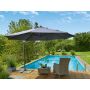 PARASOLLARM SUNFUN LIGURIEN EKLUSIV DUK 350X260CM SVART