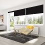 PLISSÉ DEBEL TOUCH TRÅDLØS 90X210CM SVART