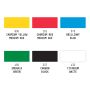 AKRYLPENN LIQUITEX PAINT MARKER SETT 6 FARGER 8-15 MM